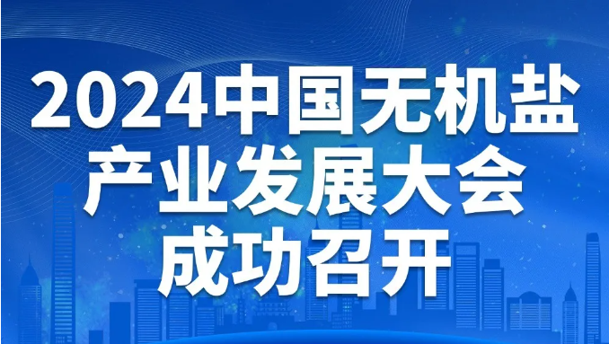 2024中國無機鹽產(chǎn)業(yè)發(fā)展大會成功召開！